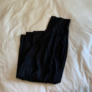 Tailored black high waisted pants